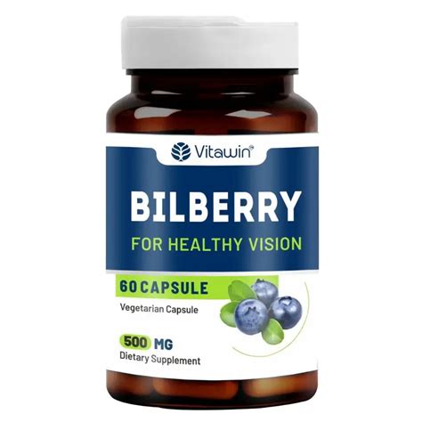 Organic Bilberry Extract Capsules - Vitawin