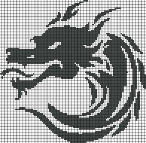 160 best images about Dragons Be Here - Perler/Hama/Cross Stitch/Beads ...