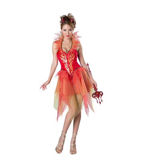 Fire Of Desire Womens Devil Costume