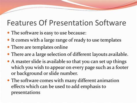 PPT - Presentation Software PowerPoint Presentation, free download - ID:2616016