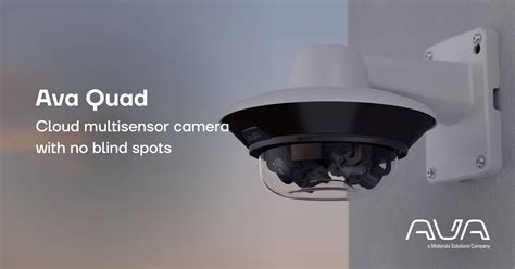 Ava Quad AI cloud security camera | Ava