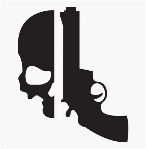 Vector Graphics Drawing Weapon Gun - Two Crossed Pistols Badge, HD Png ...