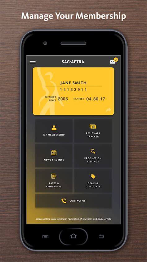 SAG-AFTRA Member App APK Android - ダウンロード