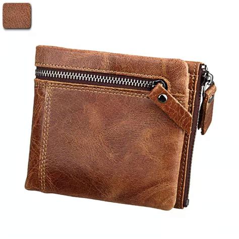 Leather wallet with RFID protection. - Kiwi Merino and More