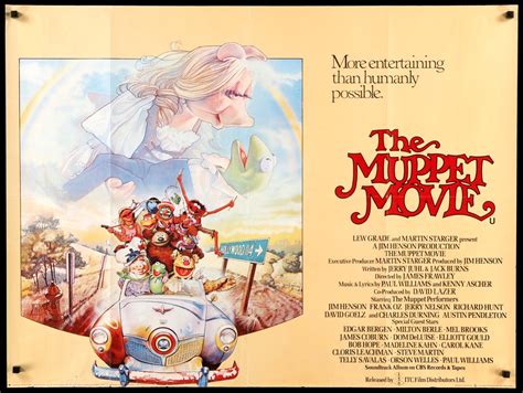 The Muppet Movie (1979) Original British Quad Movie Poster - Original Film Art - Vintage Movie ...