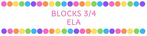 Blocks 3 and 4 Info and Calendar – Heather Truzzolino – Frank J. Dugan ...