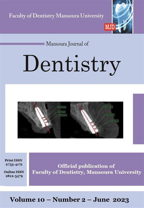 Mansoura Journal of Dentistry