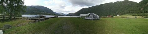 Fjord camping