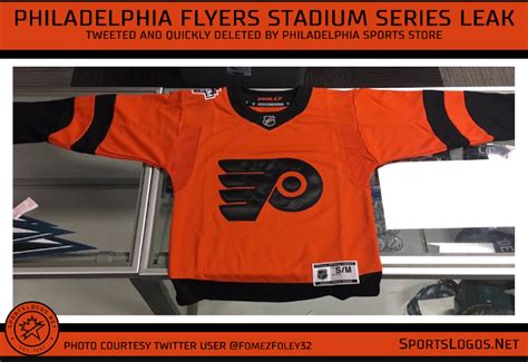 Leaked Philadelphia Flyers stadium series jersey : r/nhl