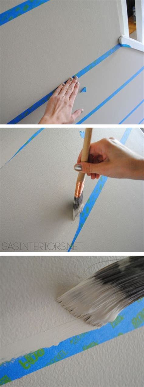 Tips + Tricks for painting straight, crisp, perfect stripes Painting ...