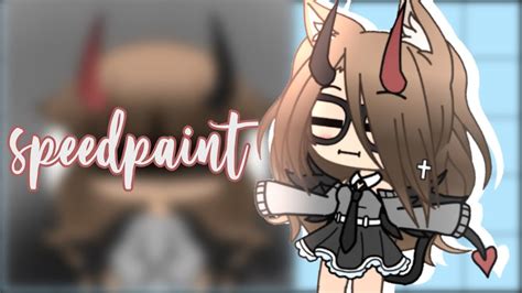 Speedpaint//Gacha Life - YouTube