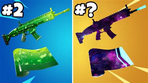 Top 10 BEST GUN WRAPS In Fortnite! - YouTube