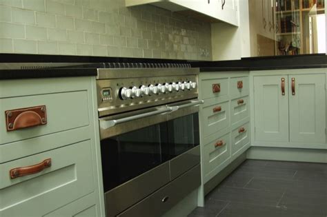 Leather handles | Kitchen cabinets, Home decor, Kitchen