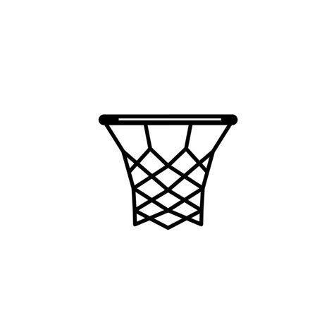 Basketball hoop icon template. Stock vector illustration. 16978145 Vector Art at Vecteezy