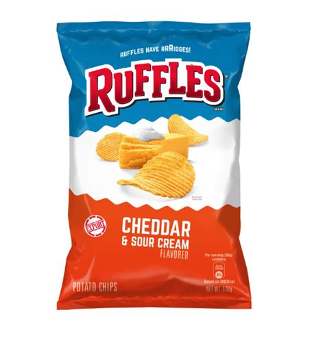 Ruffles Cheddar & Sour Cream Potato Chips 170g | Lazada PH