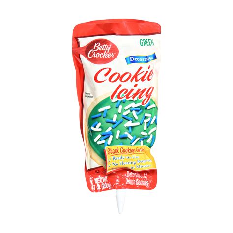 Betty Crocker Cookie Icing Green, 7 Ounce - Walmart.com - Walmart.com