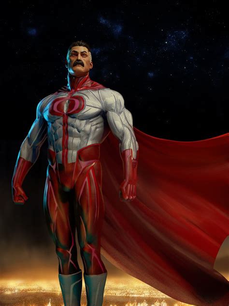 ArtStation - Omni man (Fanart), Saad Irfan in 2021 | Invincible comic, Superman art, Superhero art