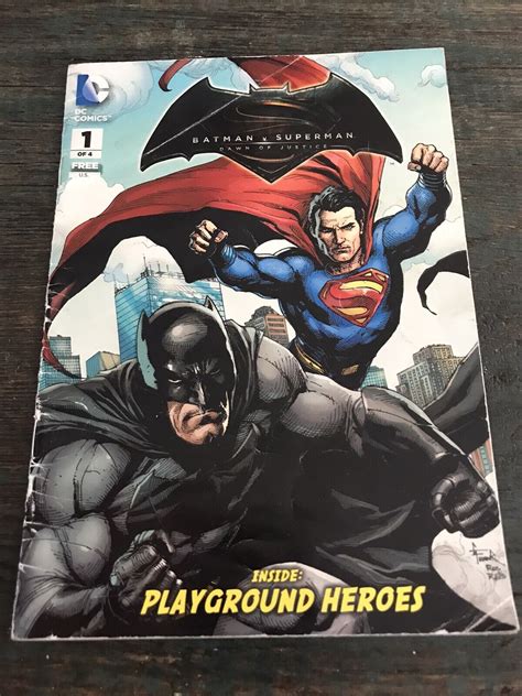 Batman Vs Superman Comic Book Cover