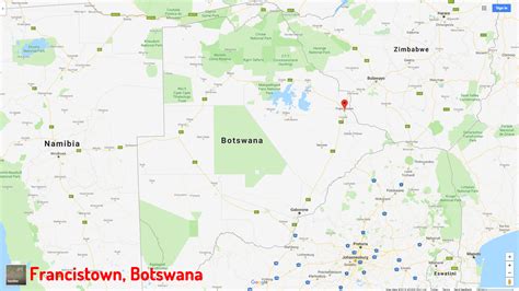 Francistown Map and Francistown Satellite Images