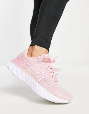 Nike React Infinity Run Flyknit 3 sneakers in pink - PINK | ASOS