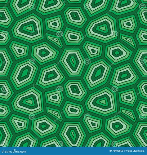 Turtle Shell Pattern. Vector Illustration | CartoonDealer.com #78406658