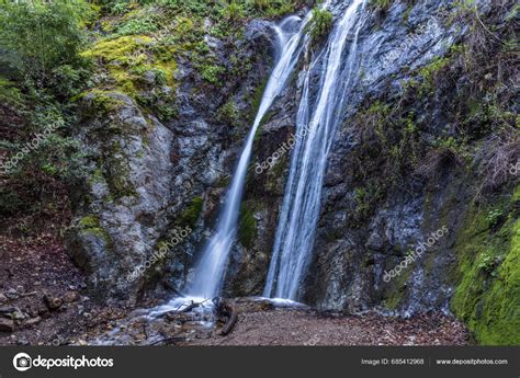 Peiffer Falls Waterfall Pfeiffer Big Sur State Park Water Cascading ...