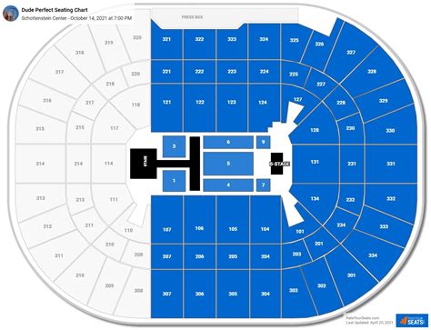 Schottenstein Center Seating Charts for Concerts - RateYourSeats.com