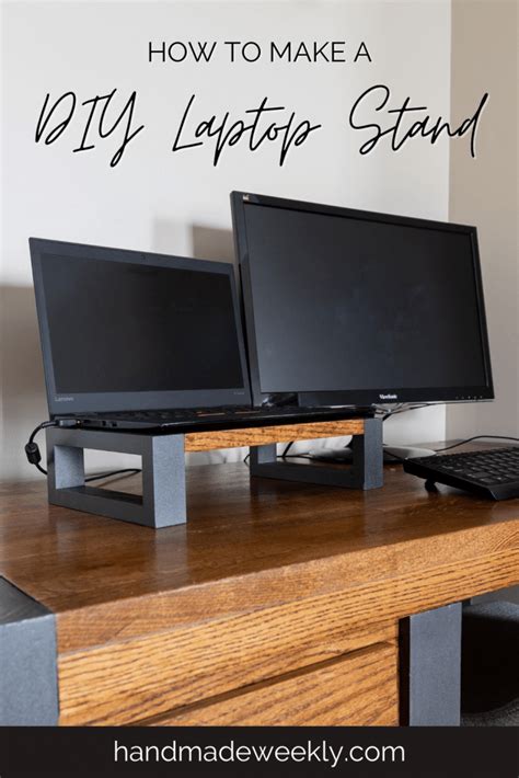 DIY Laptop Stand - Handmade Weekly