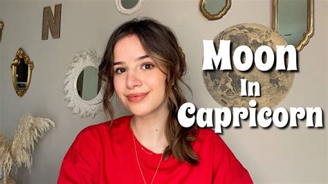 Moon in CAPRICORN: Your Emotional Responses & Needs - YouTube