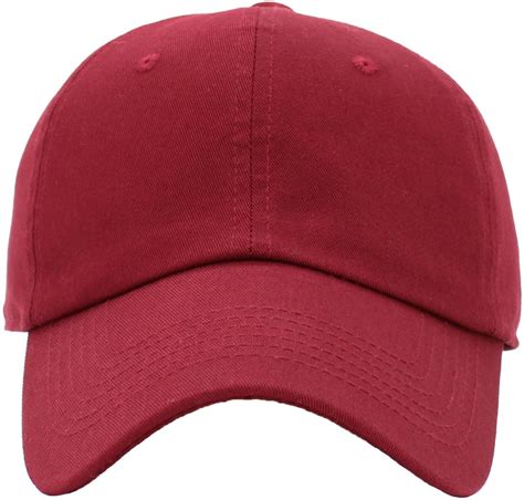 Plain Low Profile Cotton Baseball Cap | KBETHOS