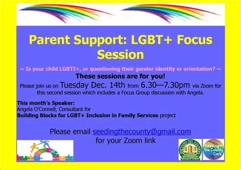 Parent Supports - LGBT+ Youth - Cumann Na Daoine