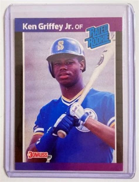 Baseball Rookie Card Ken Griffey, Jr 1989 Donruss 33 - Etsy