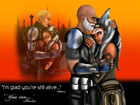 Captain Rex and Ahsoka Tano by KyLeE13 on DeviantArt | Star wars ahsoka, Star wars jokes, Star ...