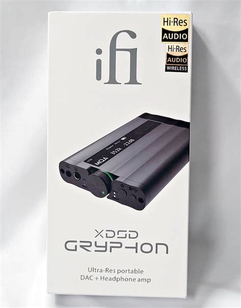 iFi Audio xDSD Gryphon Portable DAC/Amplifier: Review - ecoustics.com