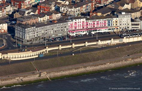 hotels on Blackpool Promenade aerial photograph | aerial photographs of ...