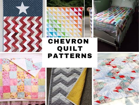 Dazzling Chevron Quilt Patterns ⋆ Hello Sewing