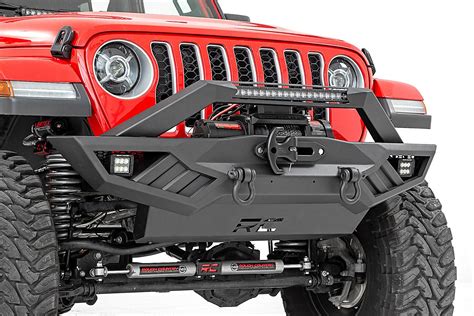 Rough Country 10645A Full-Width Off-Road Front Bumper for 18-21 Jeep ...