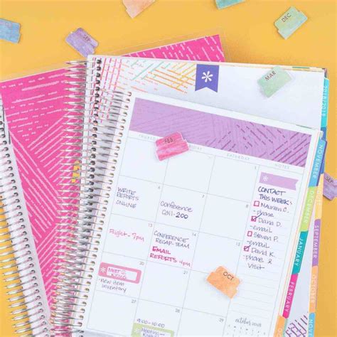 Erin Condren Deluxe Monthly Planner Review | Planner review, Monthly ...