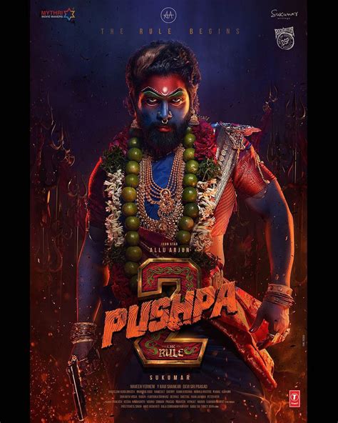 Movie poster shoot for Pushpa 2 :: Behance