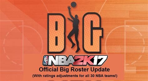 NBA 2K17 Official Big Roster Update (Ratings adjustments for all 30 Teams) - NBA 2K17 at ModdingWay