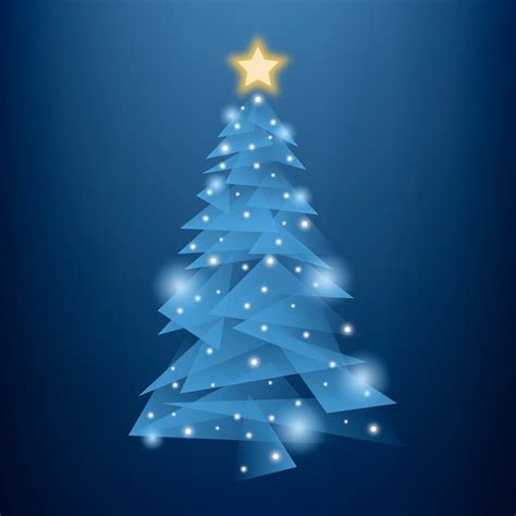 Abstract christmas tree | Free Vector