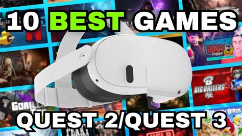 TOP 10 VR GAMES OF 2023 ON THE QUEST 2 & QUEST 3 - YouTube