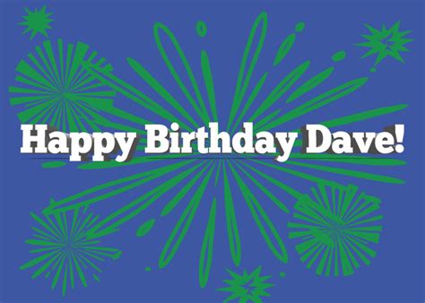 Sign Dave's Birthday Card - Action Network