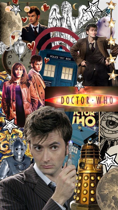 #doctorwho #davidtennant #moodboard #collage #aesthetic Doctor Who ...