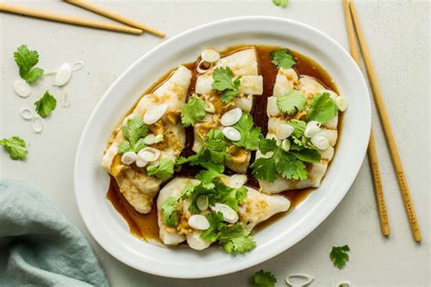 Chinese Ginger-Soy Steamed Fish Recipe