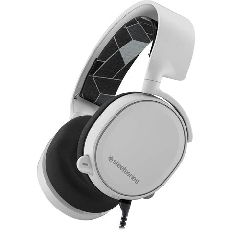 SteelSeries Arctis 3 Gaming Headset (White) 61434 B&H Photo Video