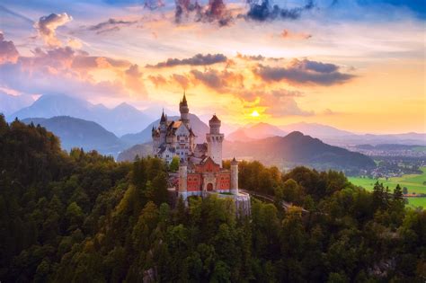 Download Germany Castle Man Made Neuschwanstein Castle HD Wallpaper