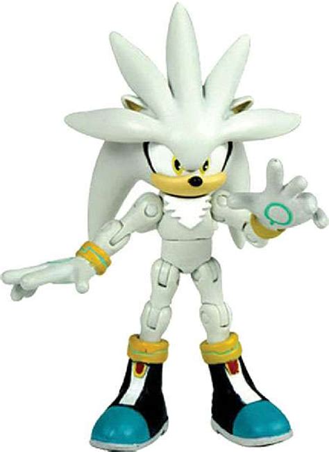 Sonic The Hedgehog Super Posers Silver Action Figure Jazwares - ToyWiz