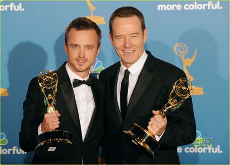 Aaron Paul & Bryan Cranston - Emmys 2010 Red Carpet: Photo 2476351 | 2010 Emmy Awards, Aaron ...