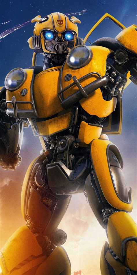 Download wallpaper 1080x2160 robot, movie, transformers, bumblebee ...